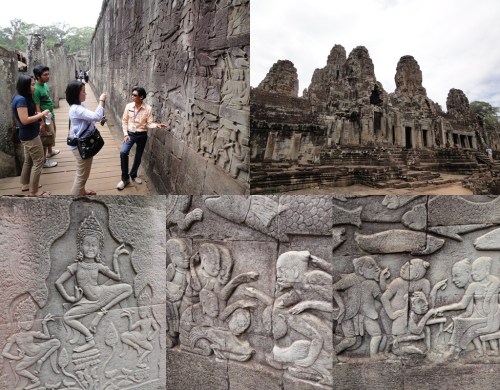 Angkor Thom bas-relief