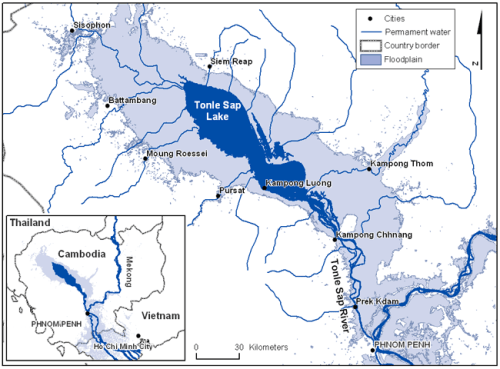 Tonle Sap Map