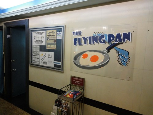 The Flying Pan - Entrance