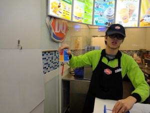 Dairy Queen - upside down ice cream