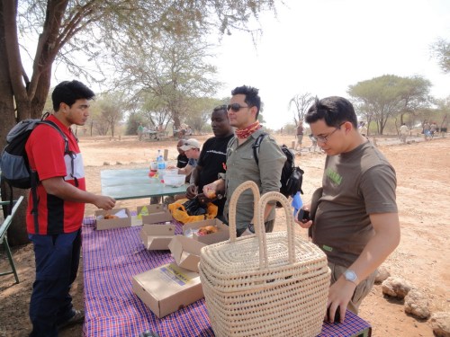 Lunch at Tarangire
