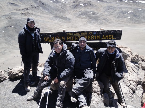 Gilman's Point (5681m)