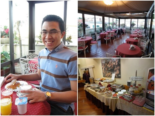 Breakfast at Hotel Madrid