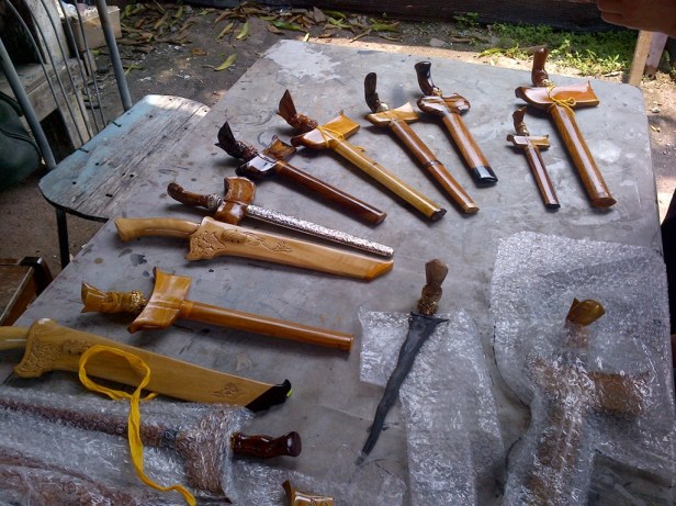 Rahman's keris sample