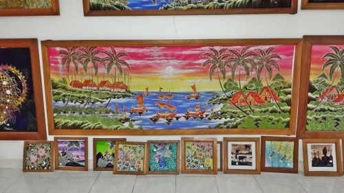 Batik products at Sari Amerta