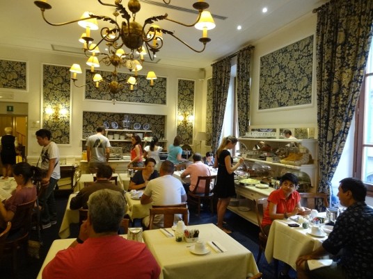 Breakfast at the hotel