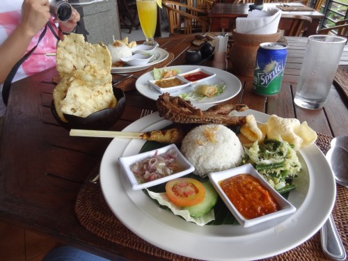 Roasted duck with rice