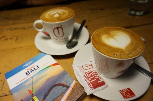 Drinks at Anomali Coffee