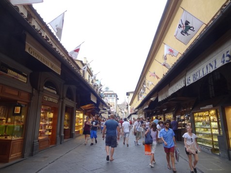 Shops on Ponte Vecchio