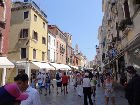 Strada Nuova, the main street in Cannaregio