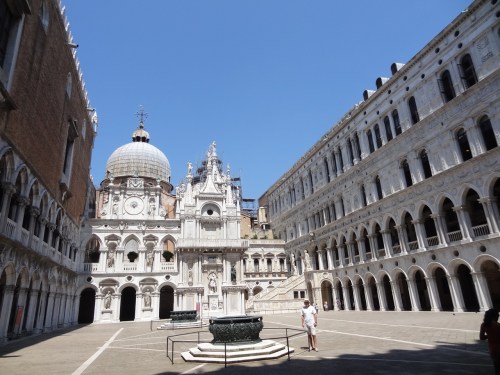 Doge's Palace interior courtyard