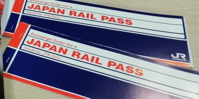 Japan Rail Pass vouchers