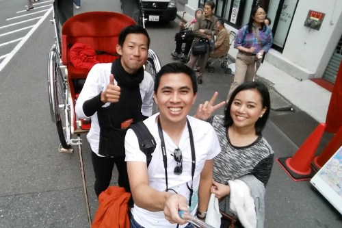 With our tourguide, Honjo-san