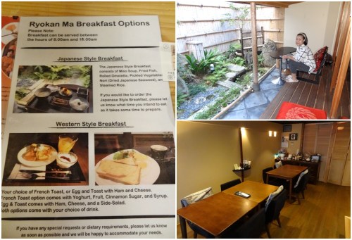 Breakfast at Ryokan Ma