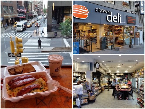 Breakfast at Crown Deli