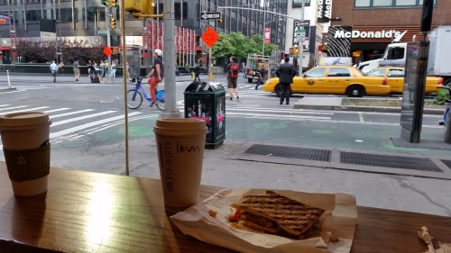 Breakfast at Starbucks