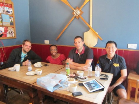 Chris, Lisa, Miguel and me