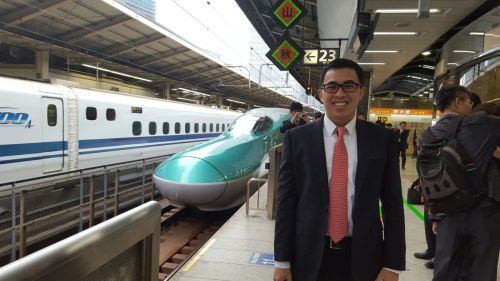 Shinkansen to Kanazawa