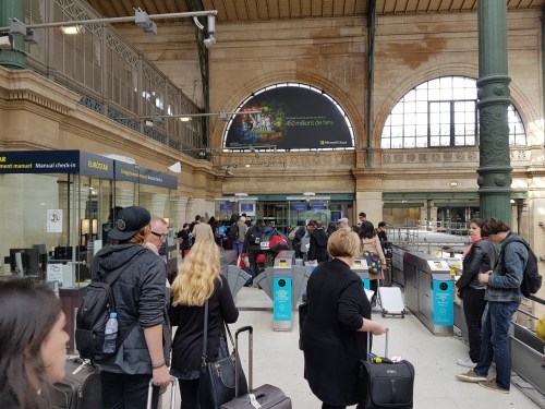 Eurostar check in