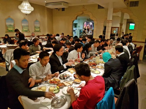 Dinner at Khan's Restaurant