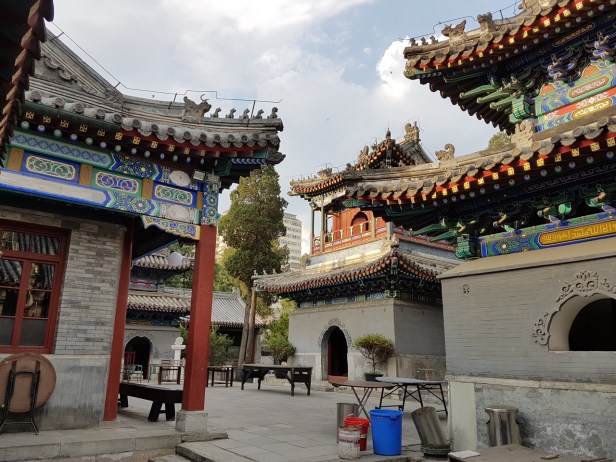 Inner courtyard of Niujie Mosque