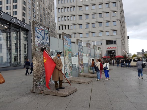 Berlin wall remains