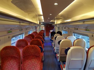 Virgin train to Stoke-on-Trent