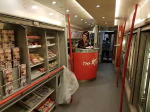 Cafe on Virgin Train