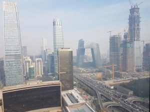 View of Beijing city