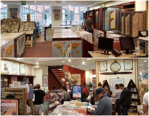 Stanfords - inside the shop