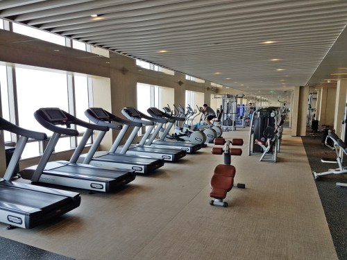 Gym at Park Hyatt Beijing