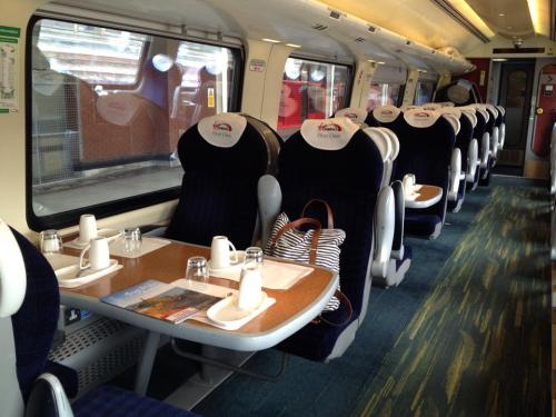 Virgin First Class train (photo from raileurope.com)