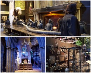 Various studio scenes