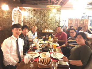 Dinner at Saffron Arabic Restaurant