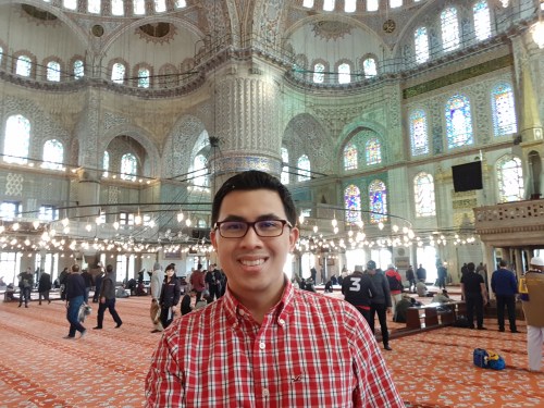 Inside the Blue Mosque