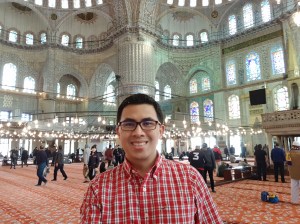 Inside the Blue Mosque