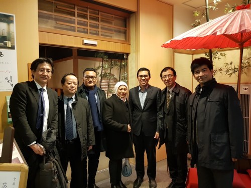 Dinner with Japan Railway