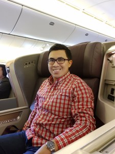 Singapore Airlines business class