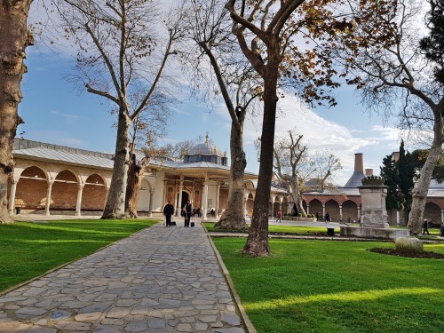 Main courtyard of Topkapı Palace