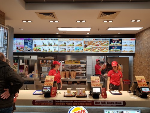Burger King at SIrkeci
