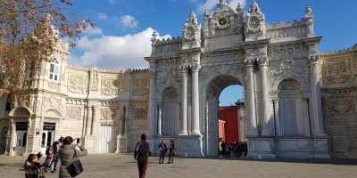 Entrance to Dolmabahçe Palace