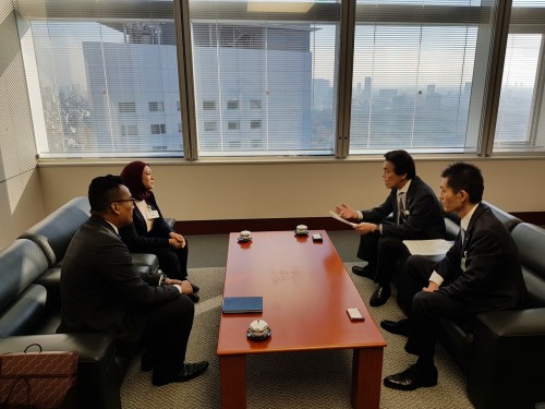Meeting with Masaki Ogata