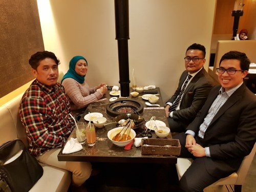 Dinner at Samiyakiya Nishiazabu