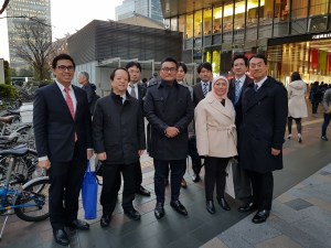 Group photo with our MLIT host