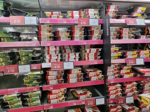 Precooked meals at M&S