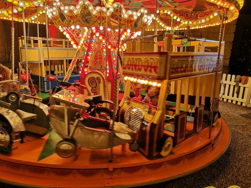 Kids ride at Blenheim