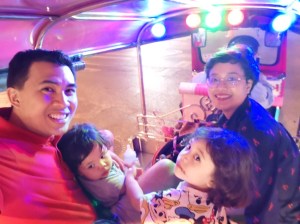 Tuk Tuk with the girls