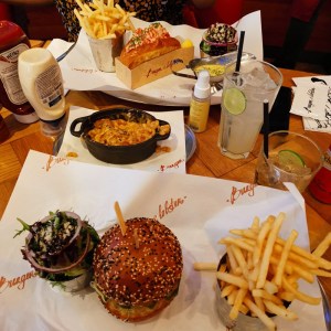 Burger and Lobster